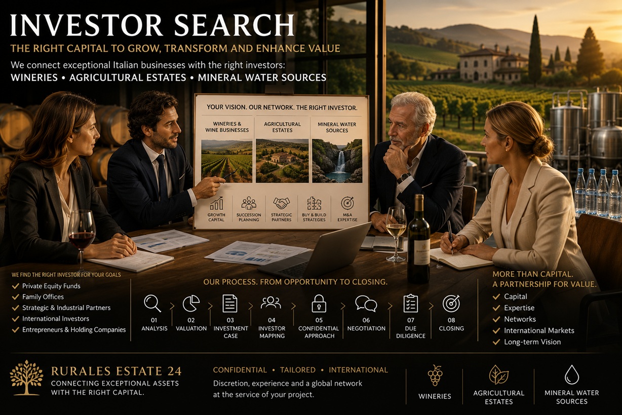 Investor sourcing and capital raising