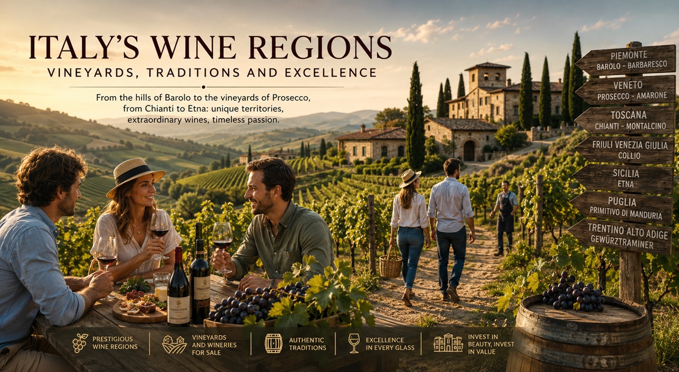 Italy's Premier Wine-Producing Regions
