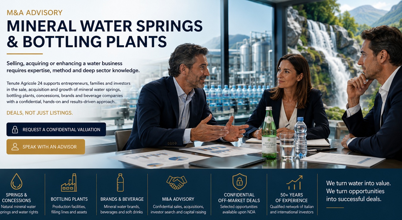 Mineral water M&A