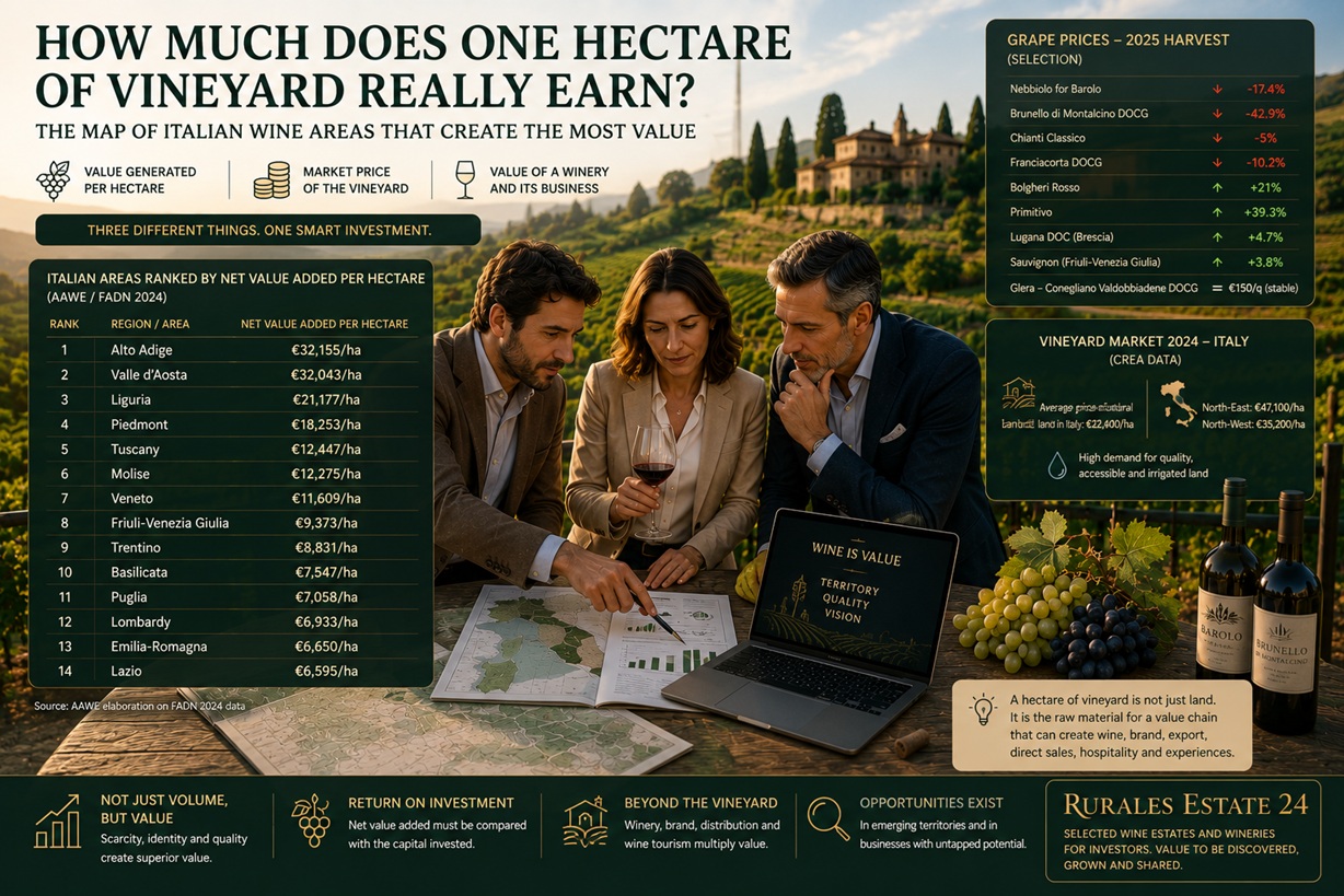 Vineyard returns and profitability