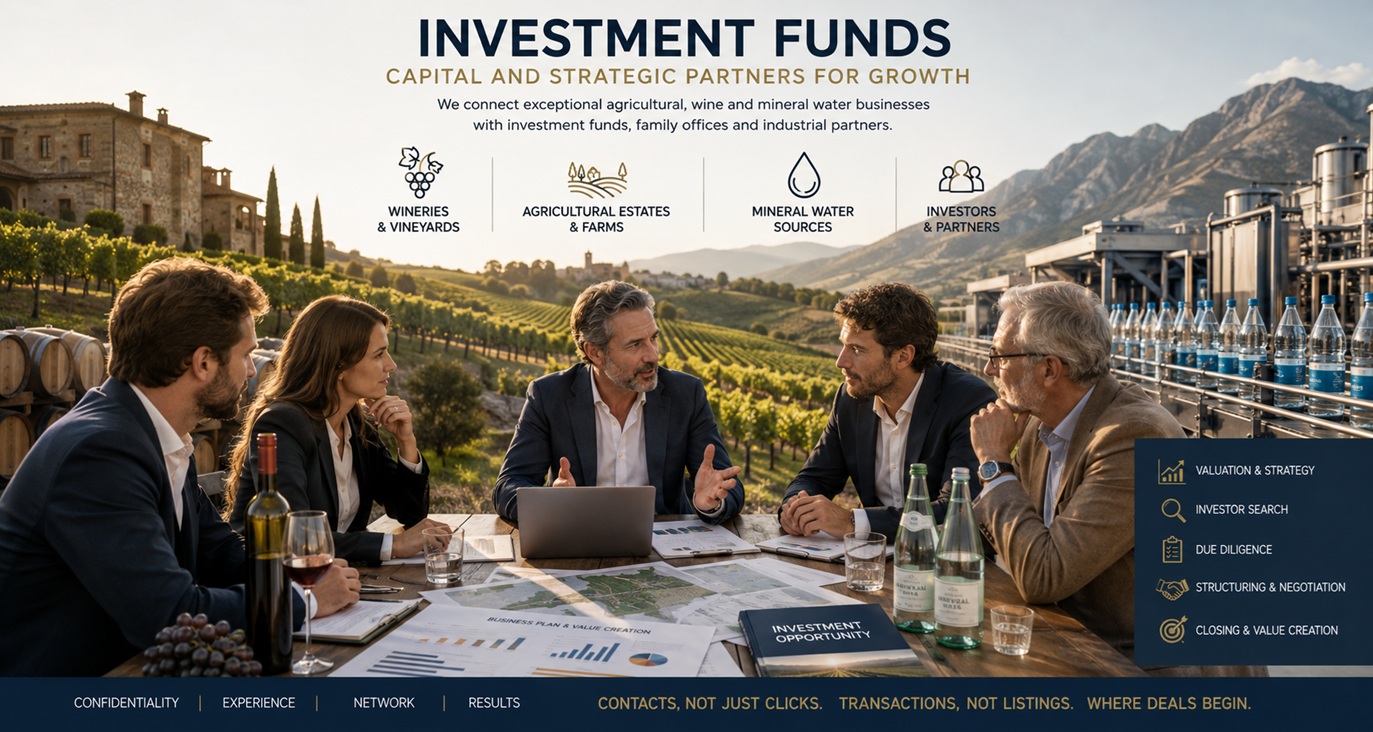 Wine-focused investment funds