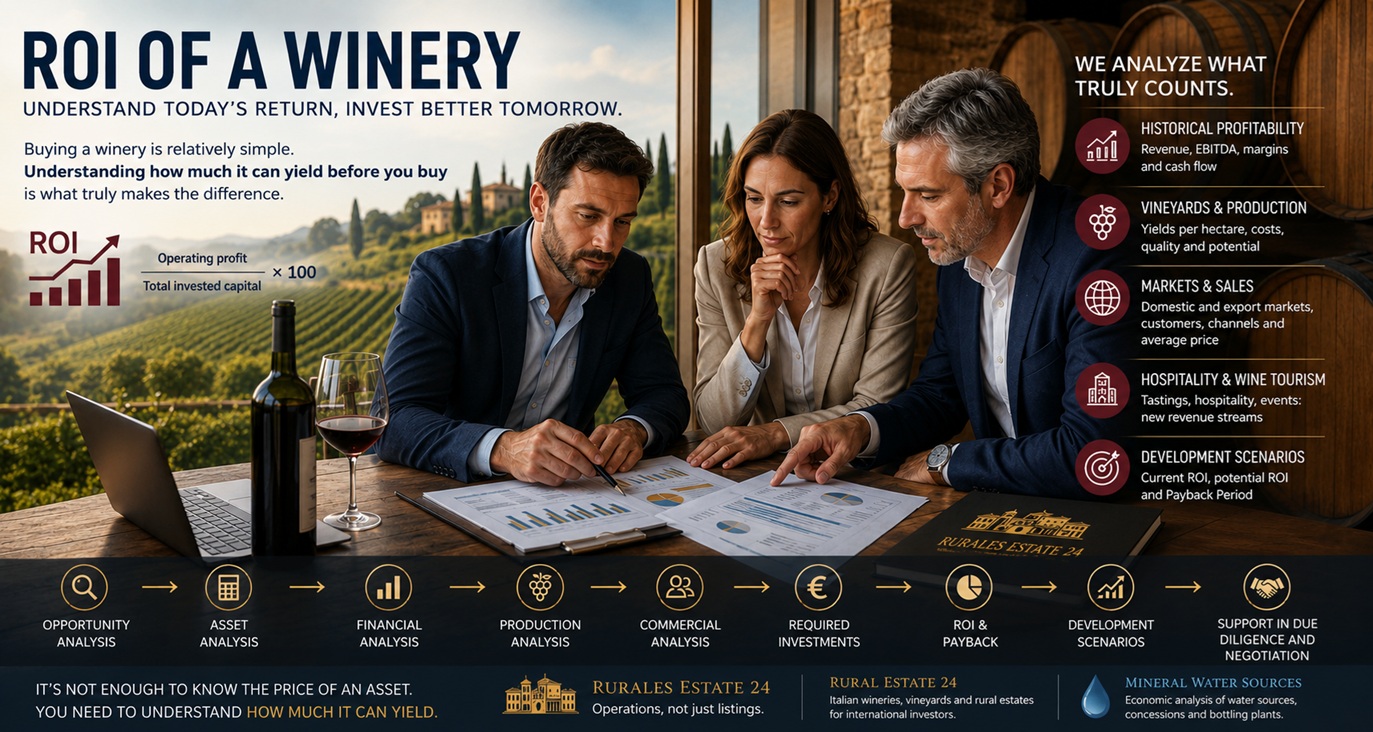 Winery ROI and financial performance